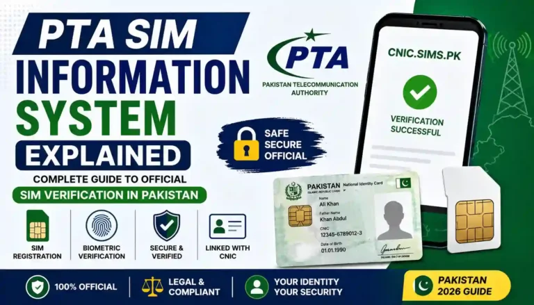 PTA SIM Information System Explained
